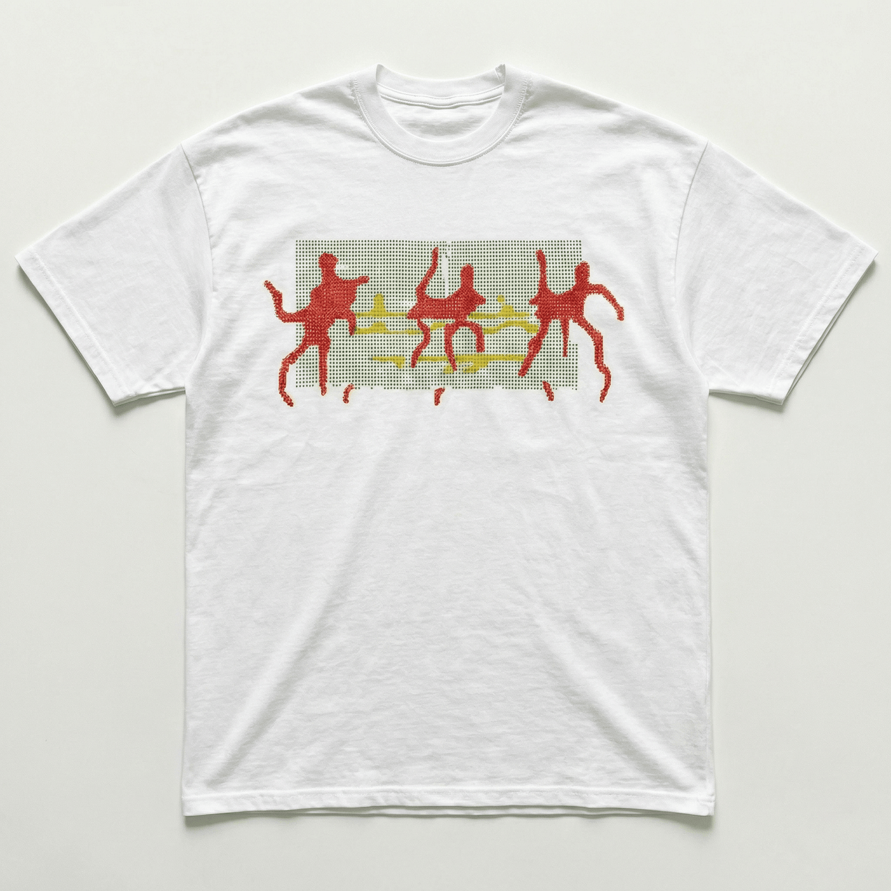 Grey Self control standard tee - PARCU