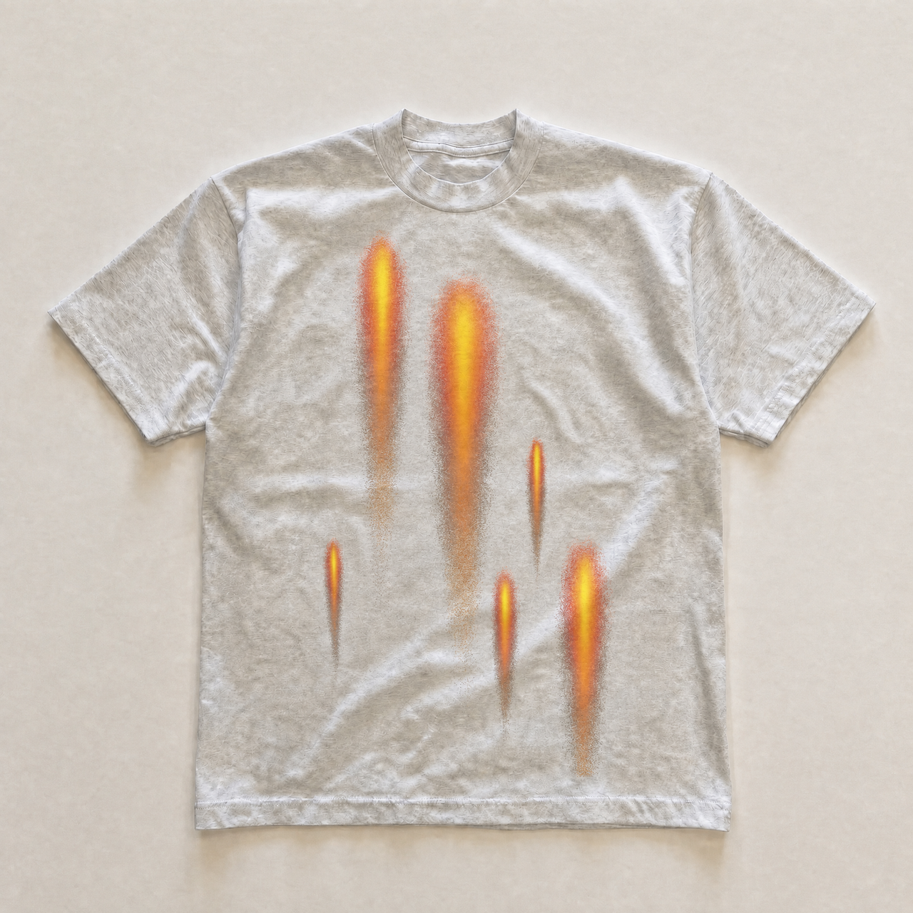 Grey shooting sun tee