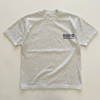 Grey small logo standard tee - PARCU