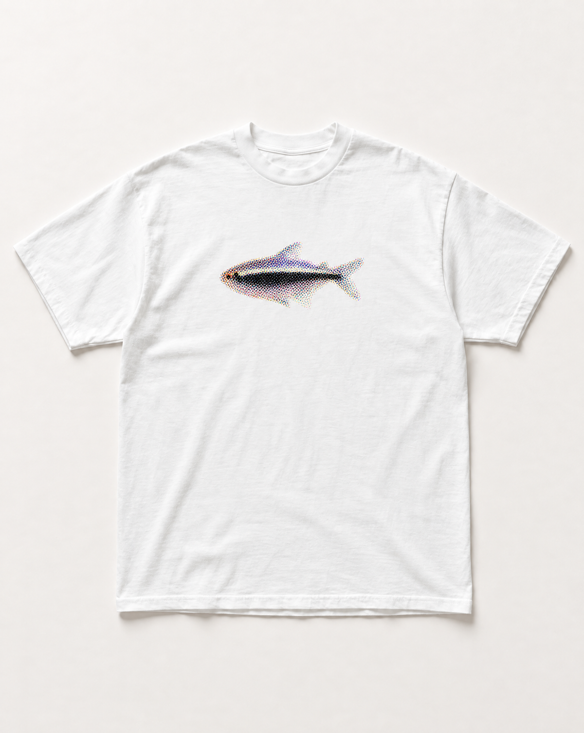 Halftone heavyweight tee