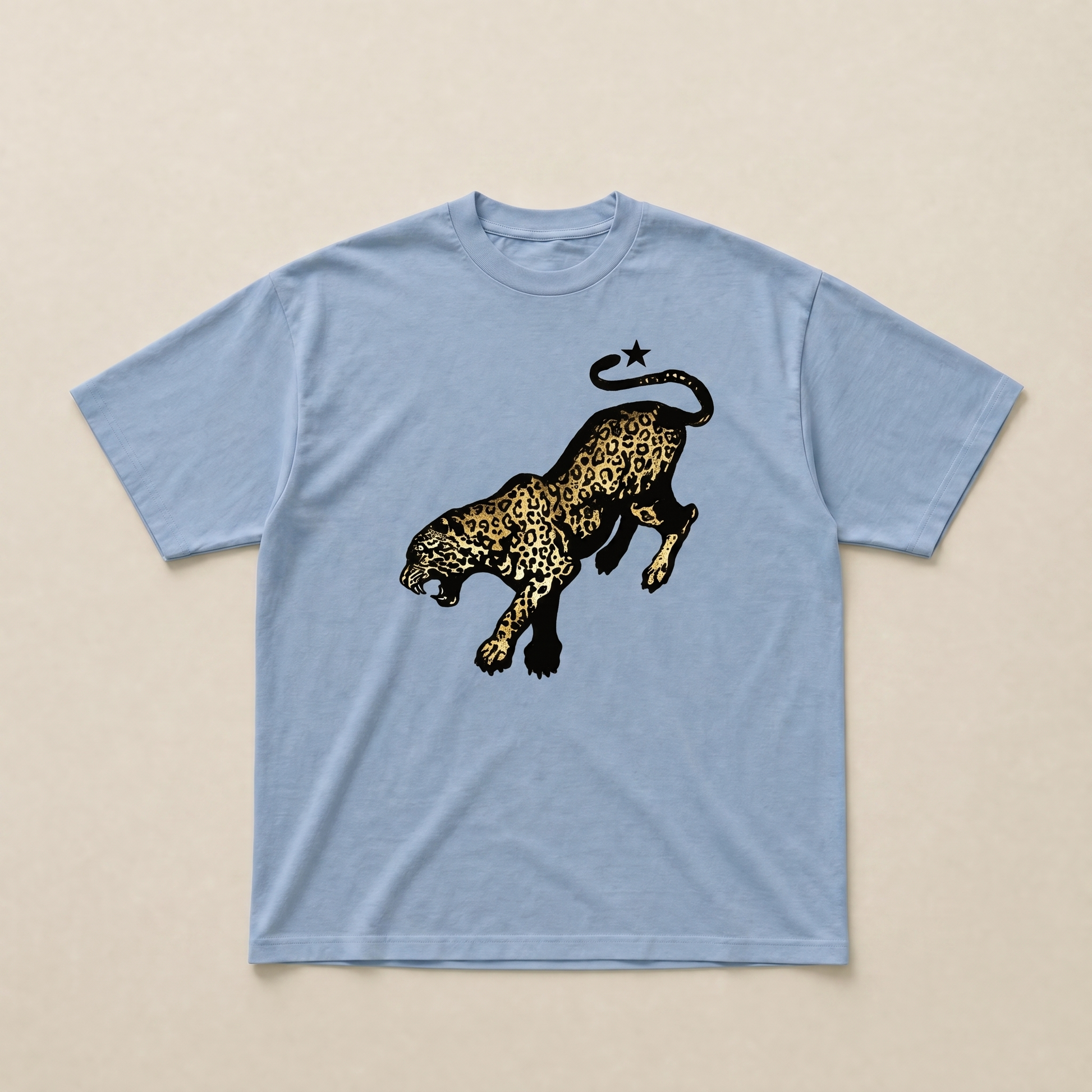Baby blue Leopard star