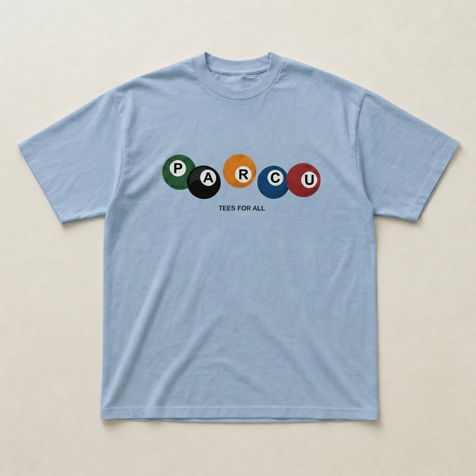 Baby blue Coloured 8 ball
