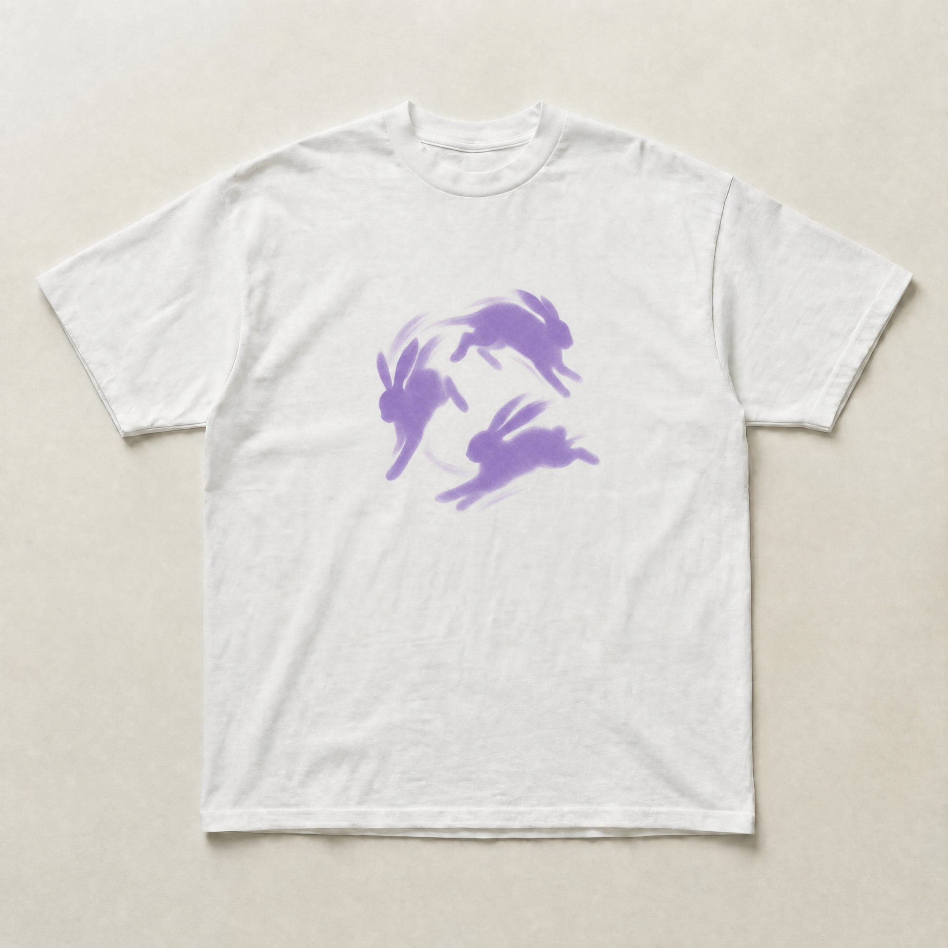 Hopping bunnies tee