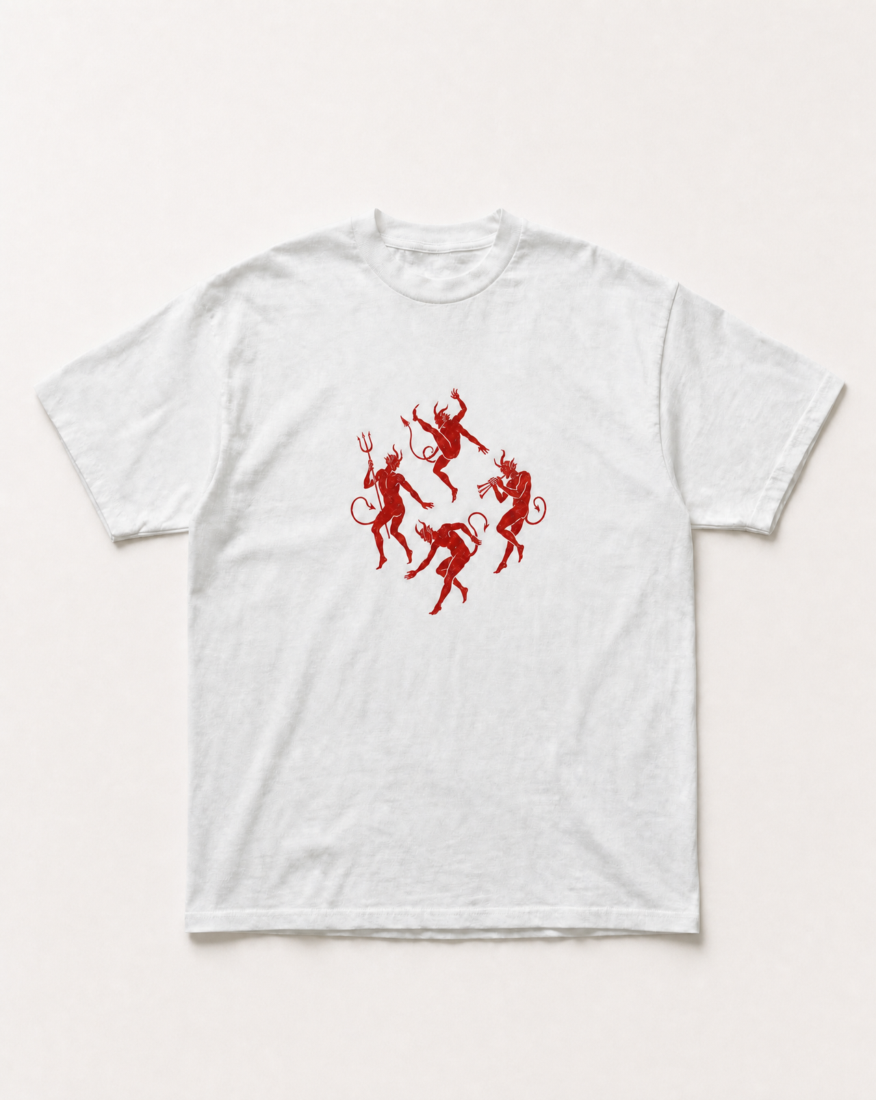 Dancing imps heavyweight tee