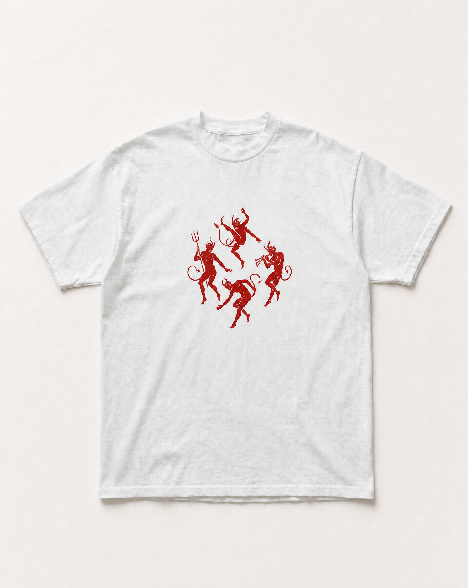 Dancing imps heavyweight tee