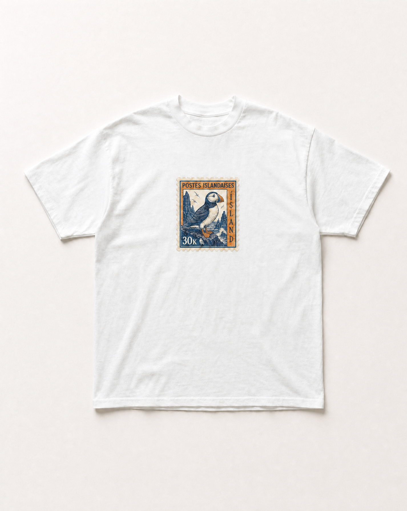 Island stamp heavyweight tee