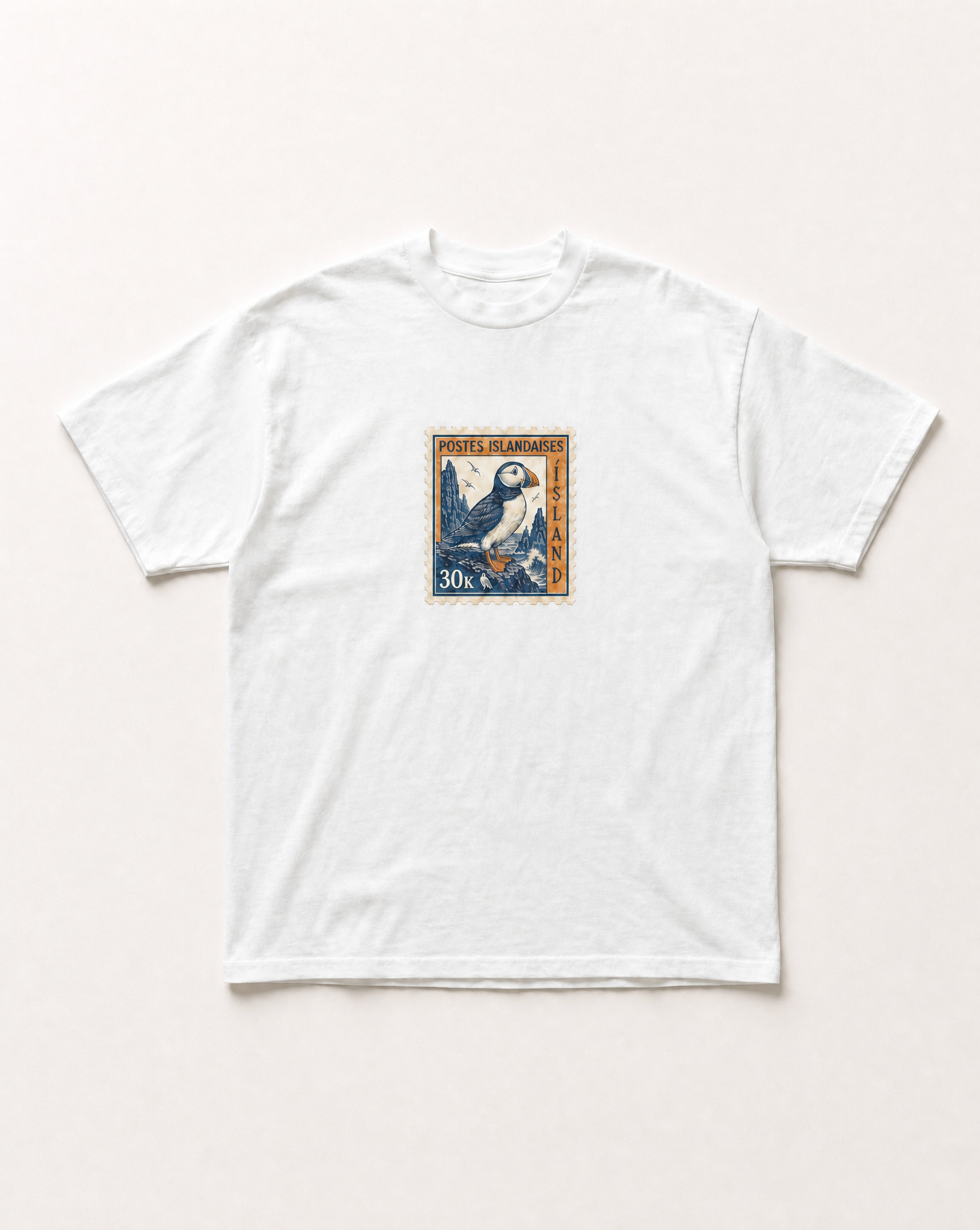 Island stamp heavyweight tee