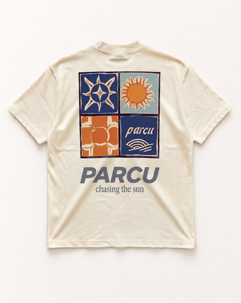 Ivory Mediterranean Heavyweight tee, parcu 280gsm heavyweight cotton tee
