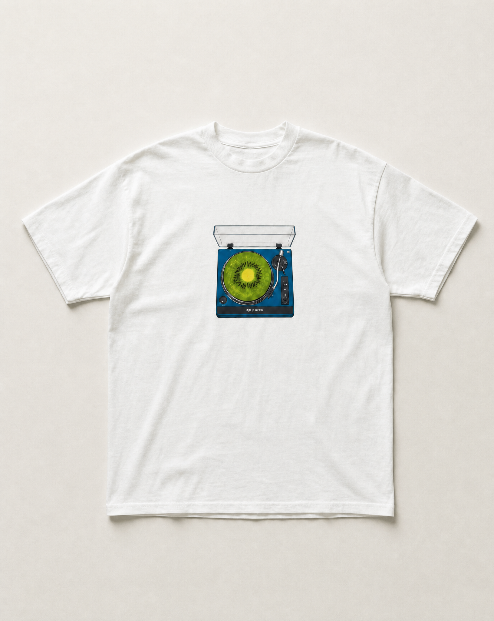 Kiwi turntable heavyweight tee