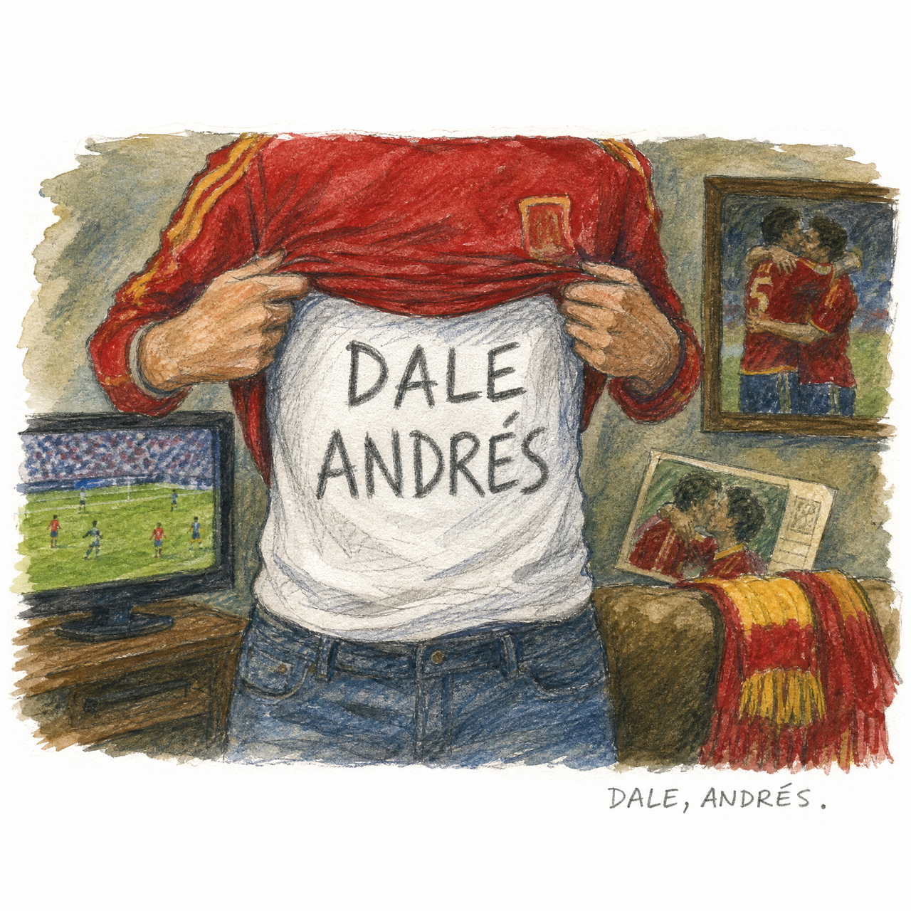 La Roja matchday
