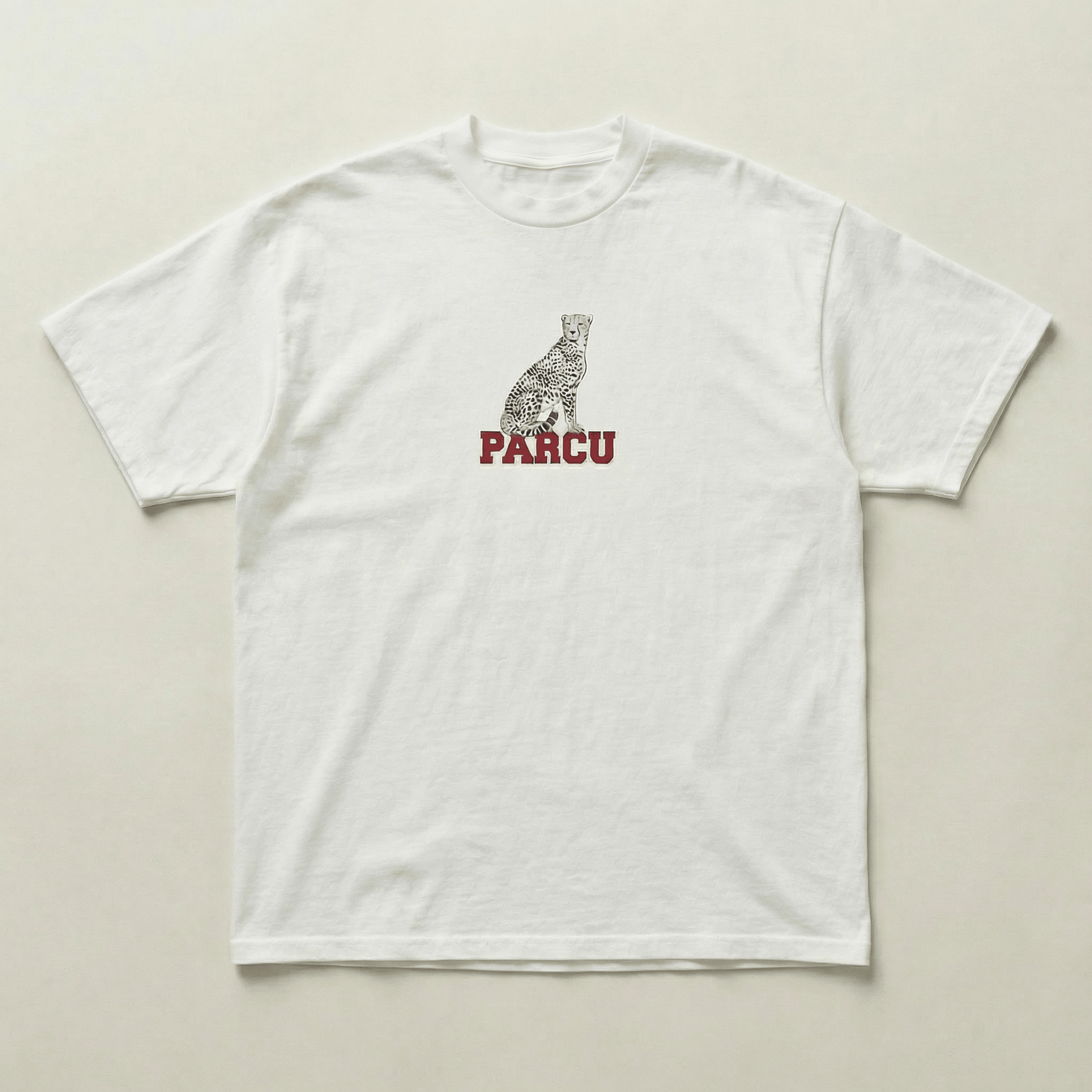 Leopard tee - front view