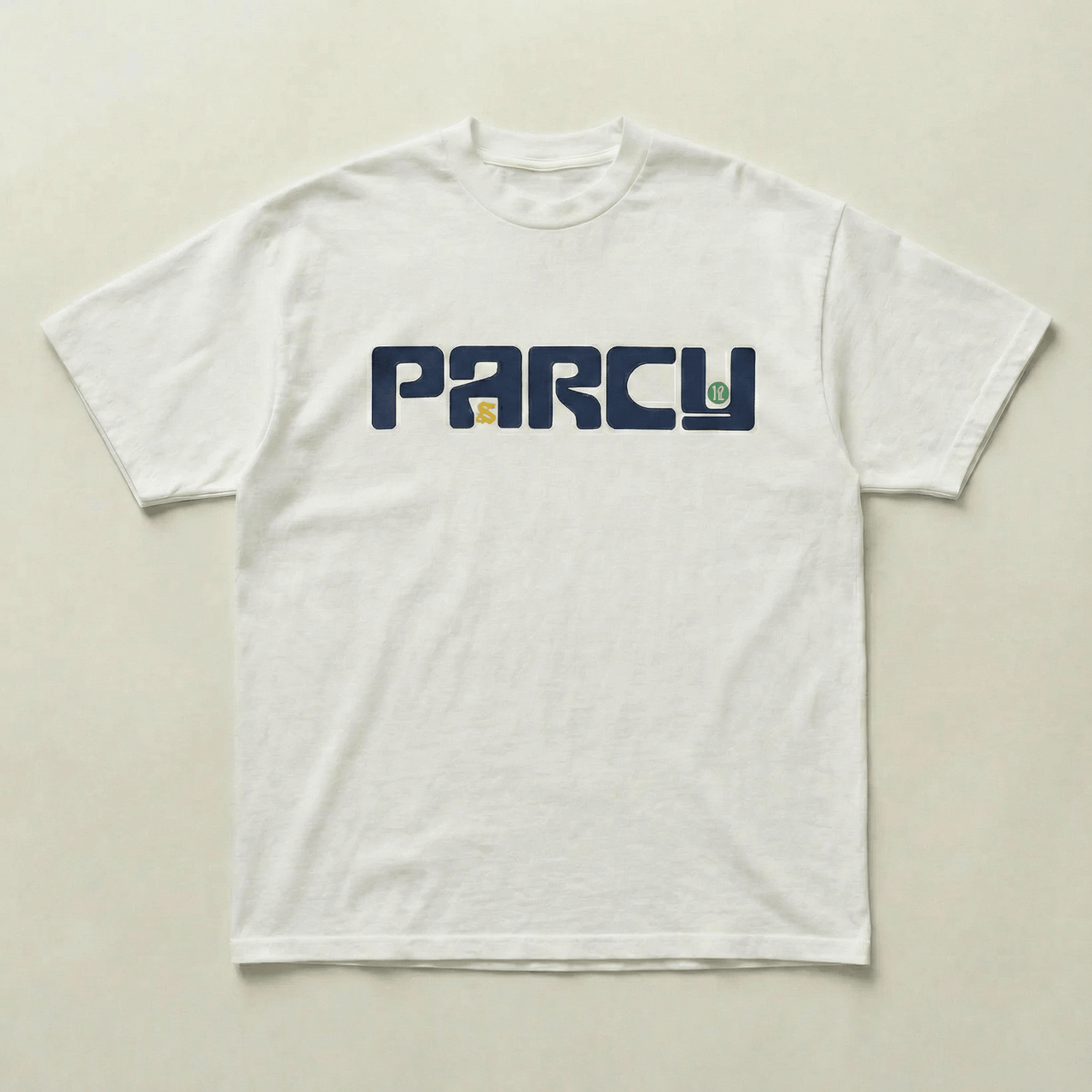 Lettering heavyweight tee - PARCU