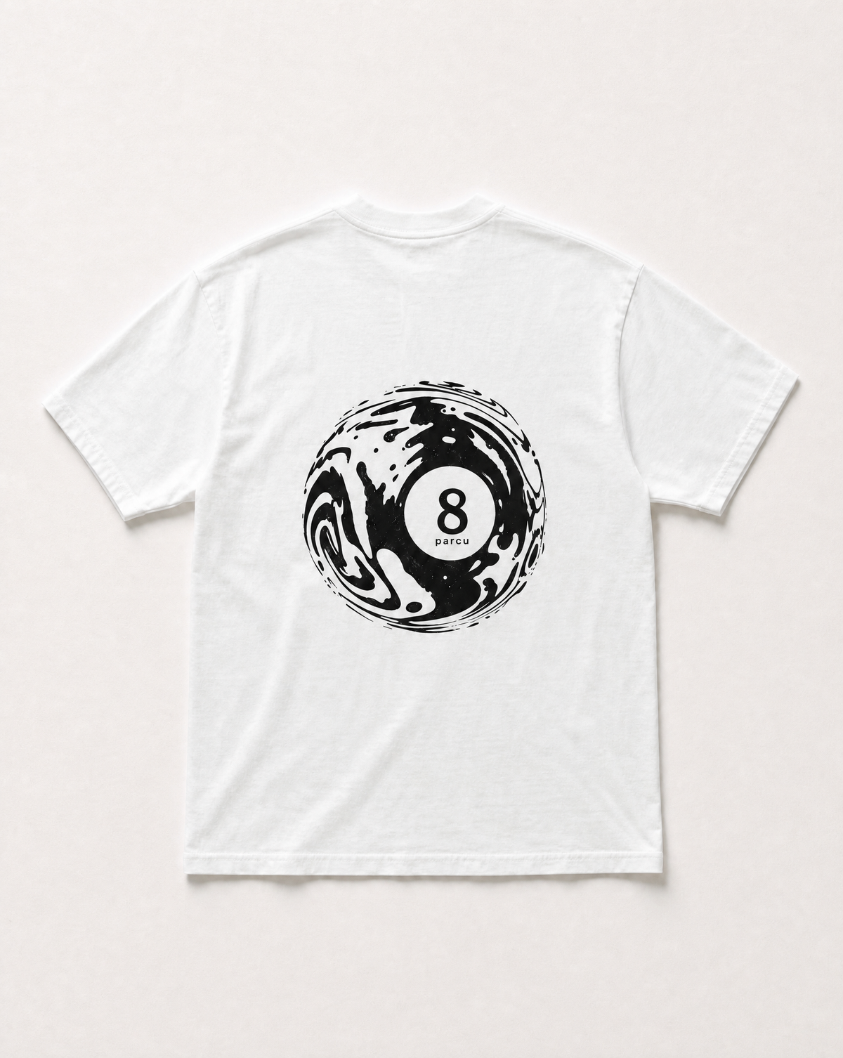 Liquid 8 ball heavyweight tee
