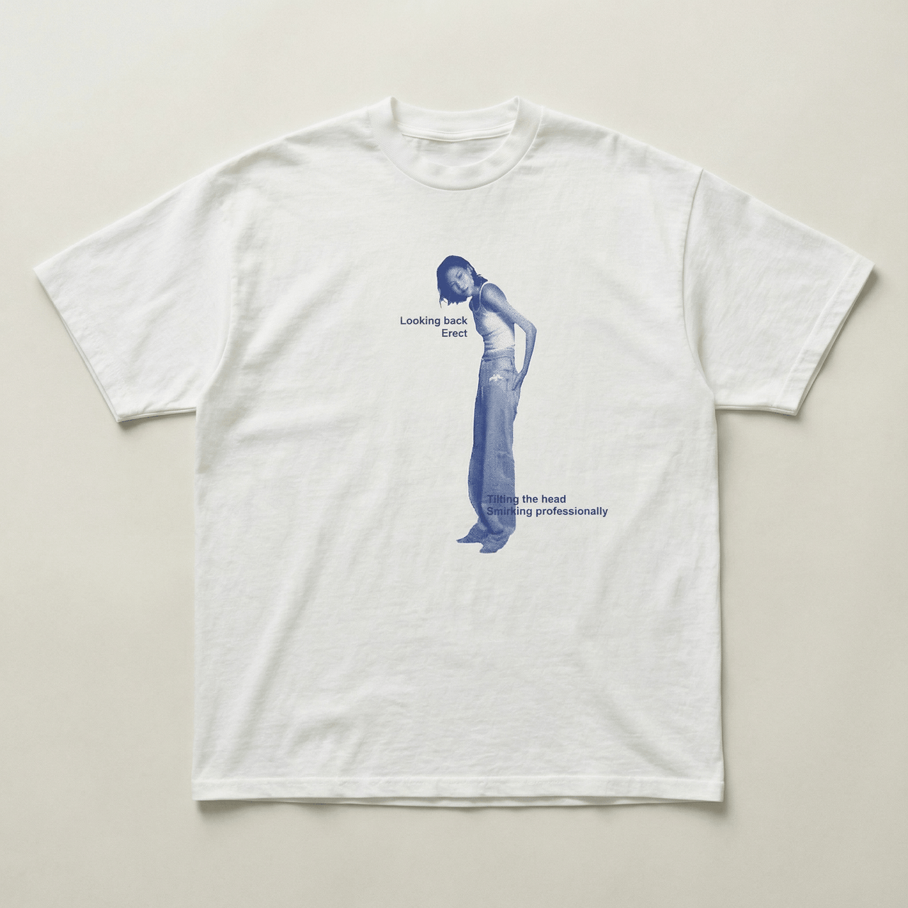 Looking back tee