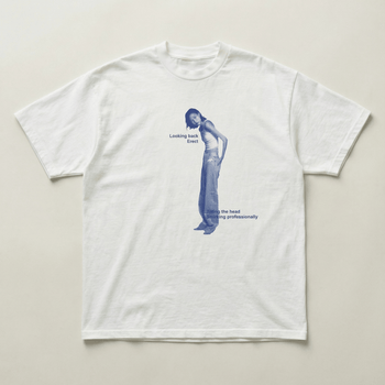 Looking back tee