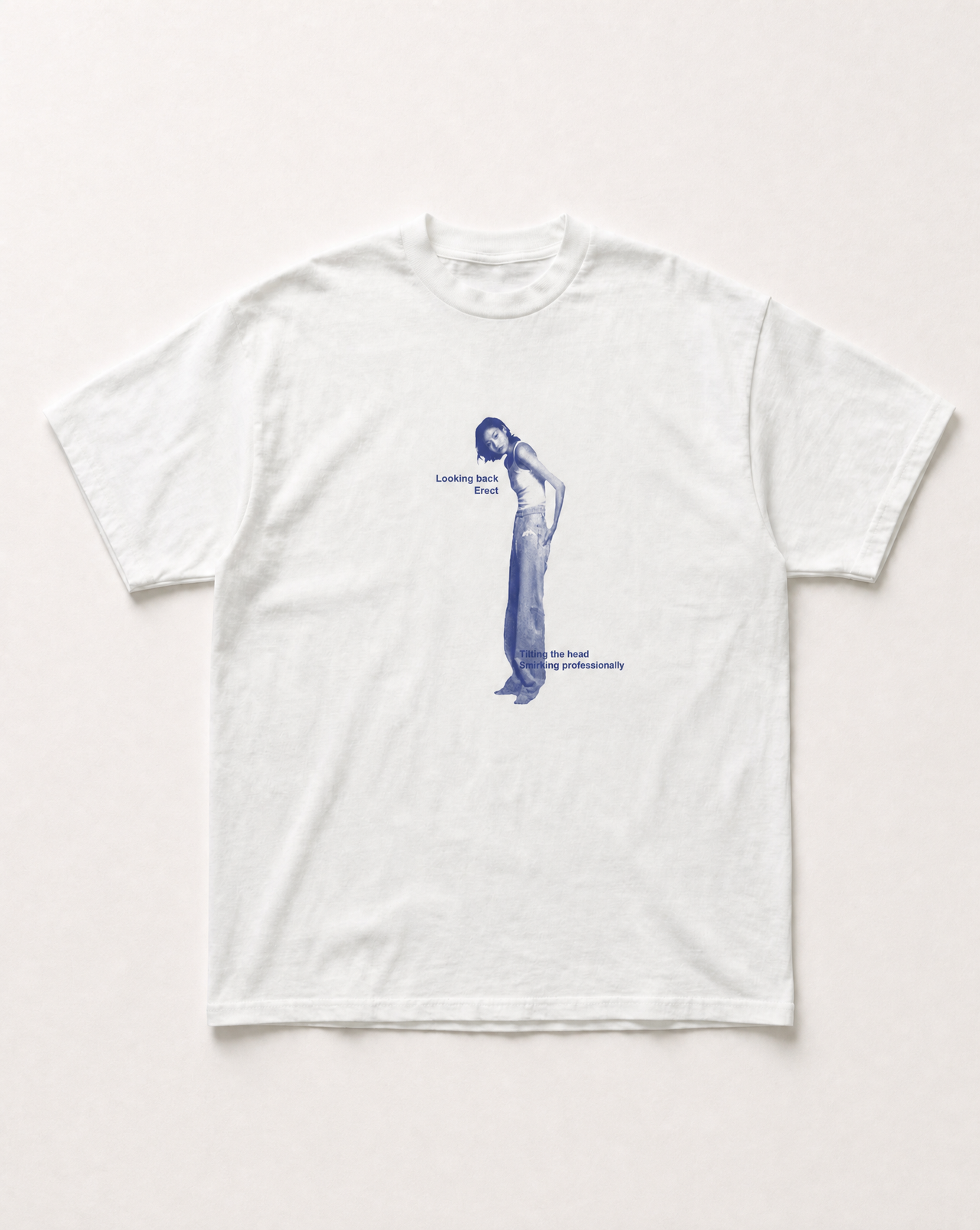 Looking back heavyweight tee