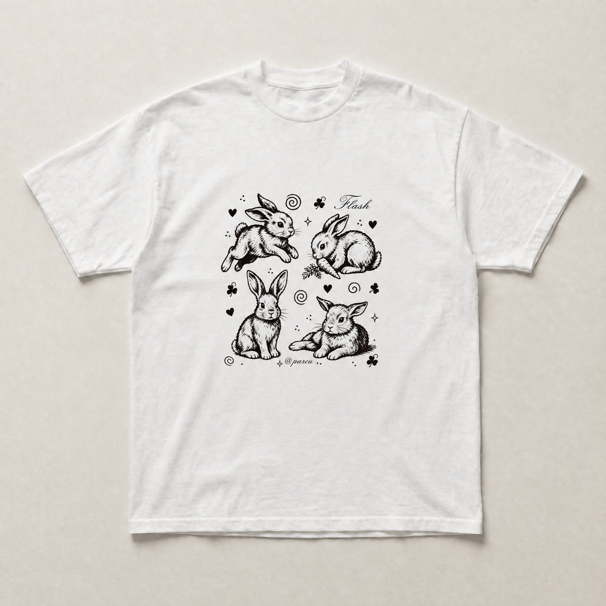 Lucky bunnies tee