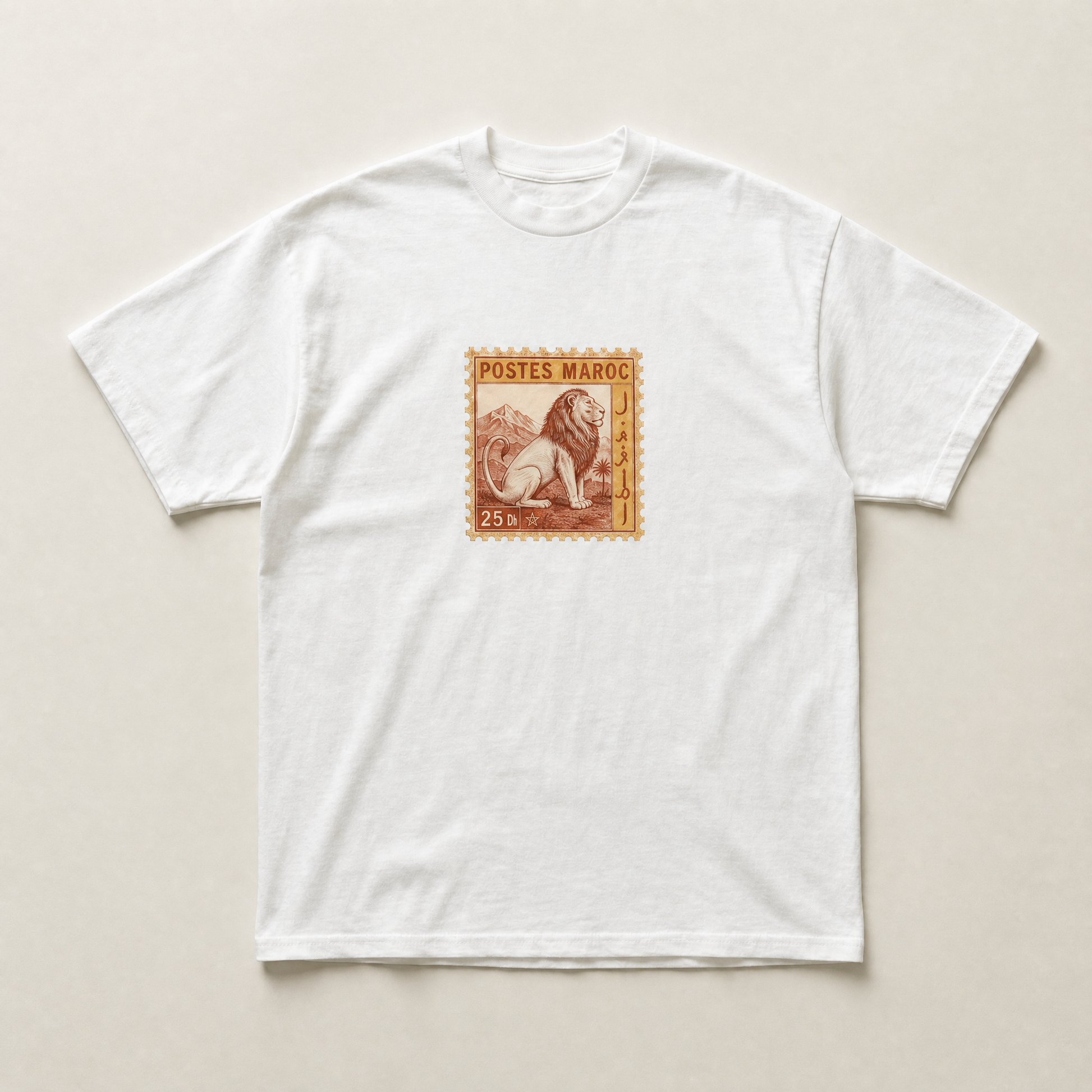 Maroc stamp tee