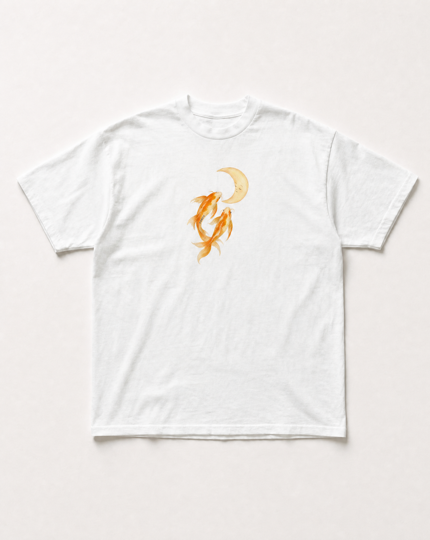 Moon koi heavyweight tee