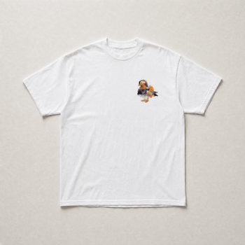 Multi duck tee - back view