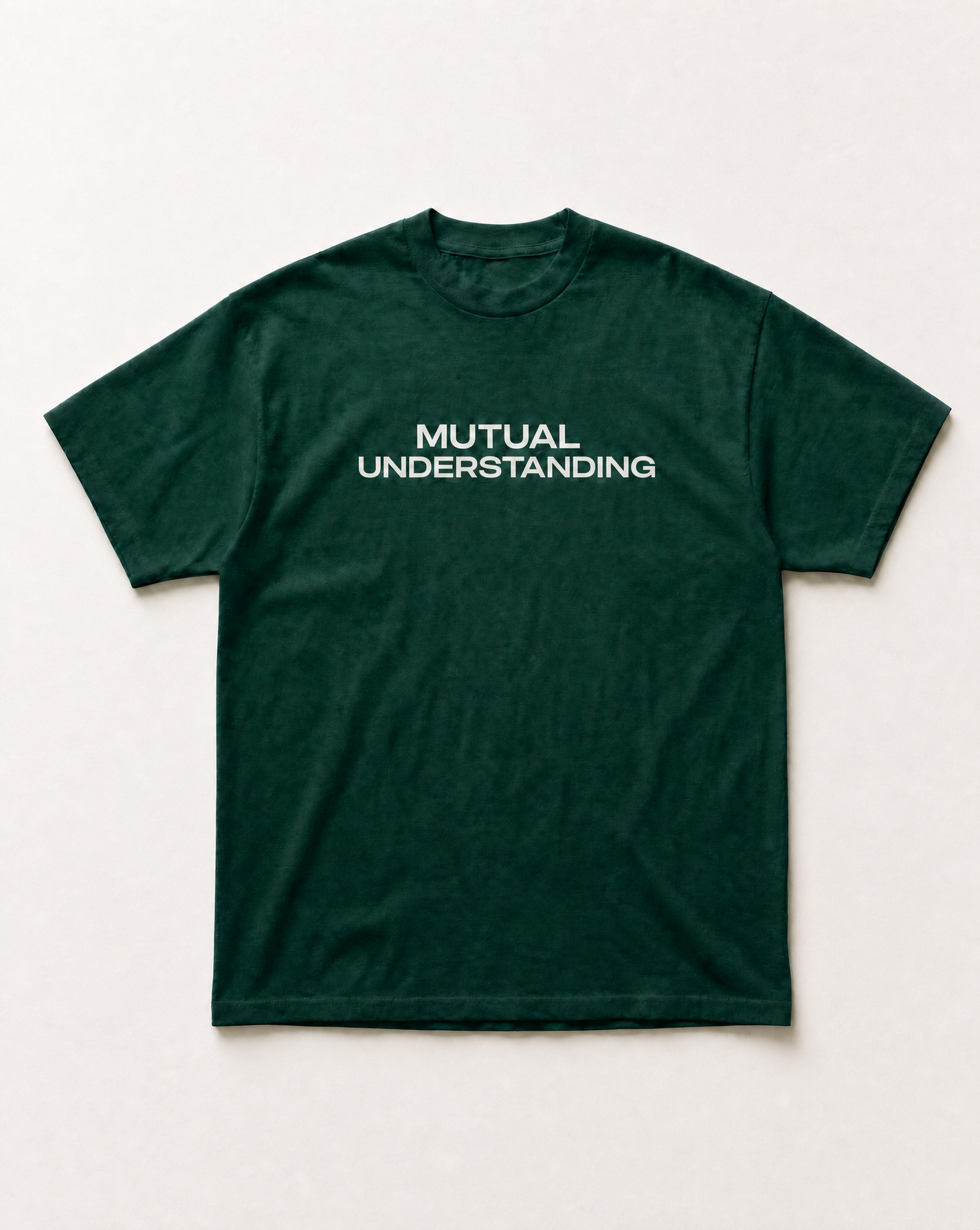 Mutual understanding heavyweight tee
