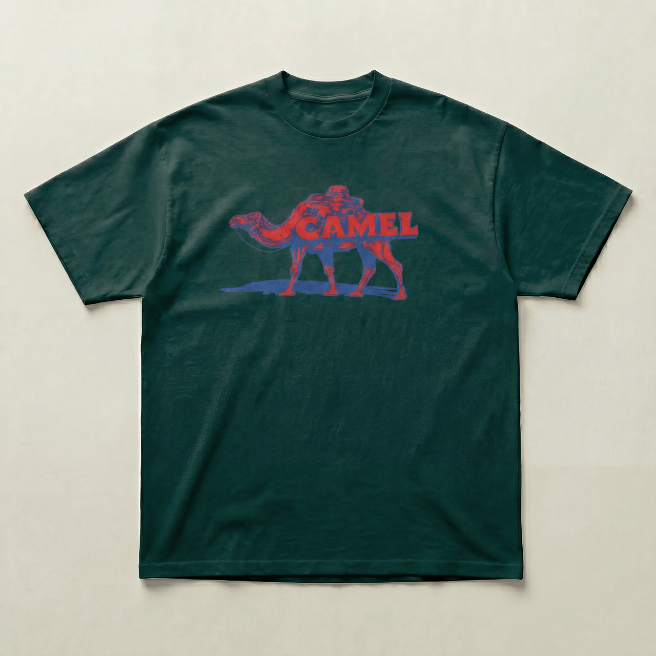 Navy Camel tee
