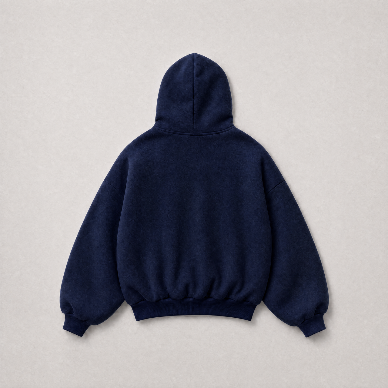 Navy Chasing Paradise hoodie - back view