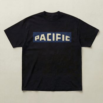 Black Pacific tee