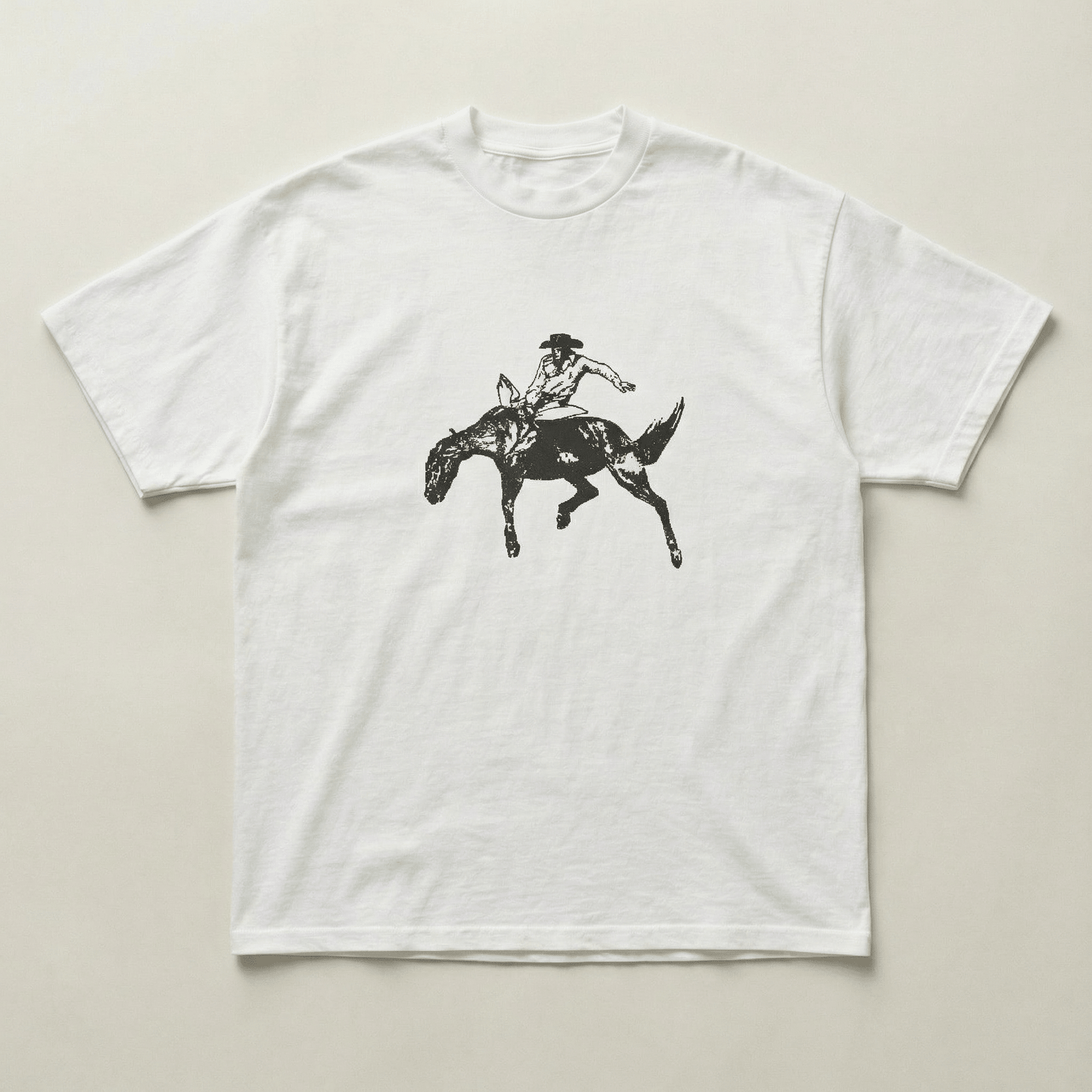 White Rodeo tee