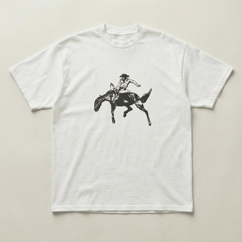 White Rodeo tee