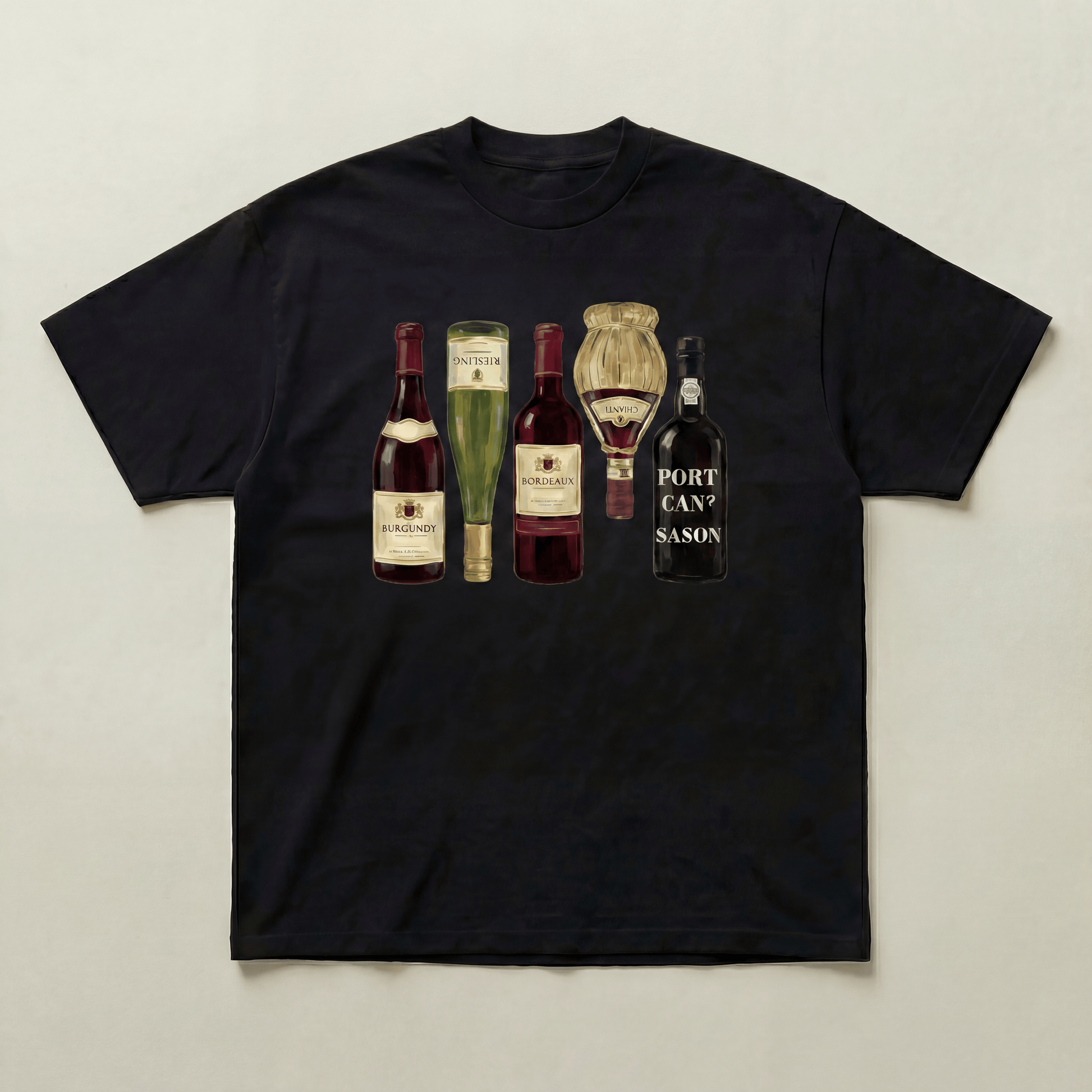 Black Wine tee