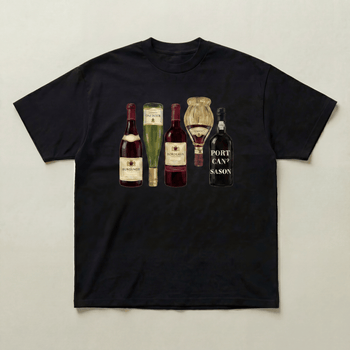 Black Wine tee
