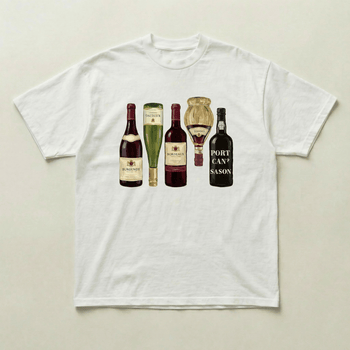 White Wine tee