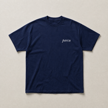 Navy Yacht tee - back view