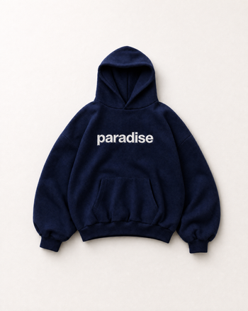 Royal Paradise heavyweight hoodie