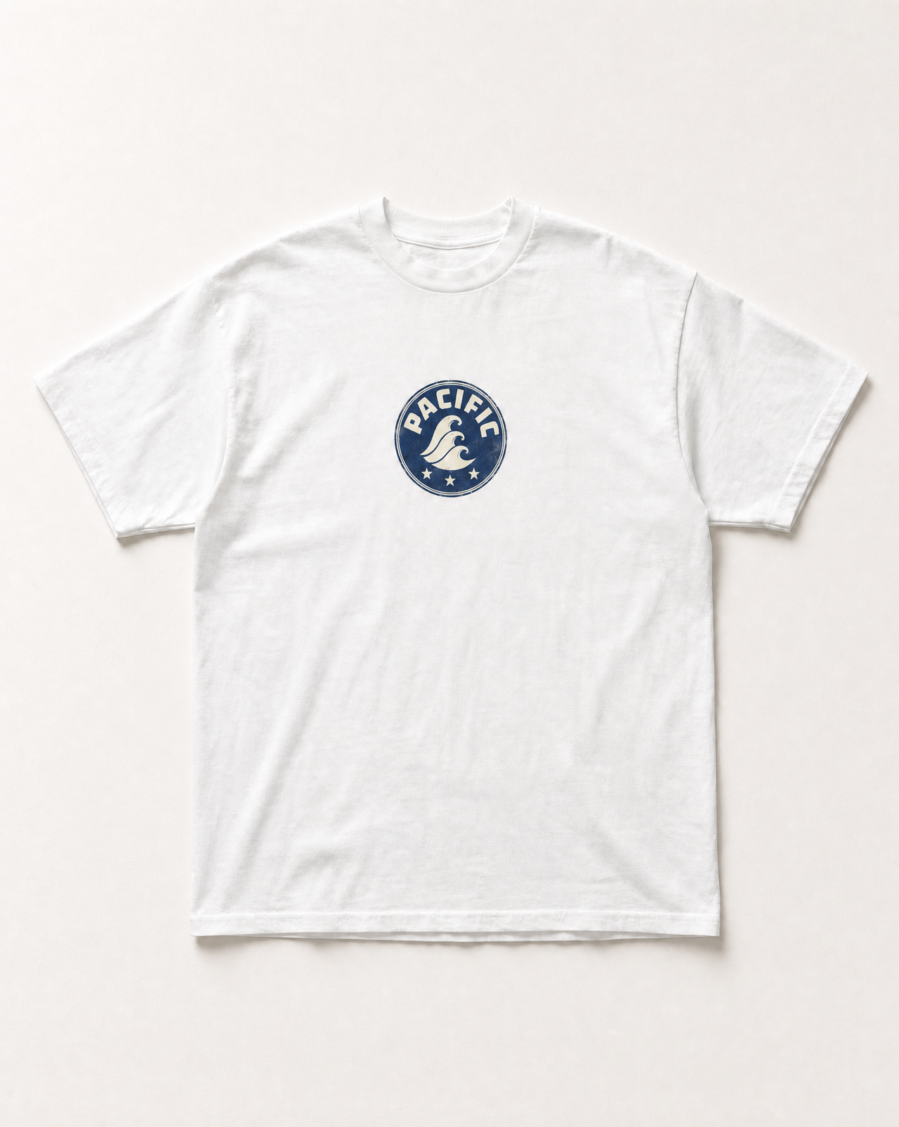 Pacific badge heavyweight tee