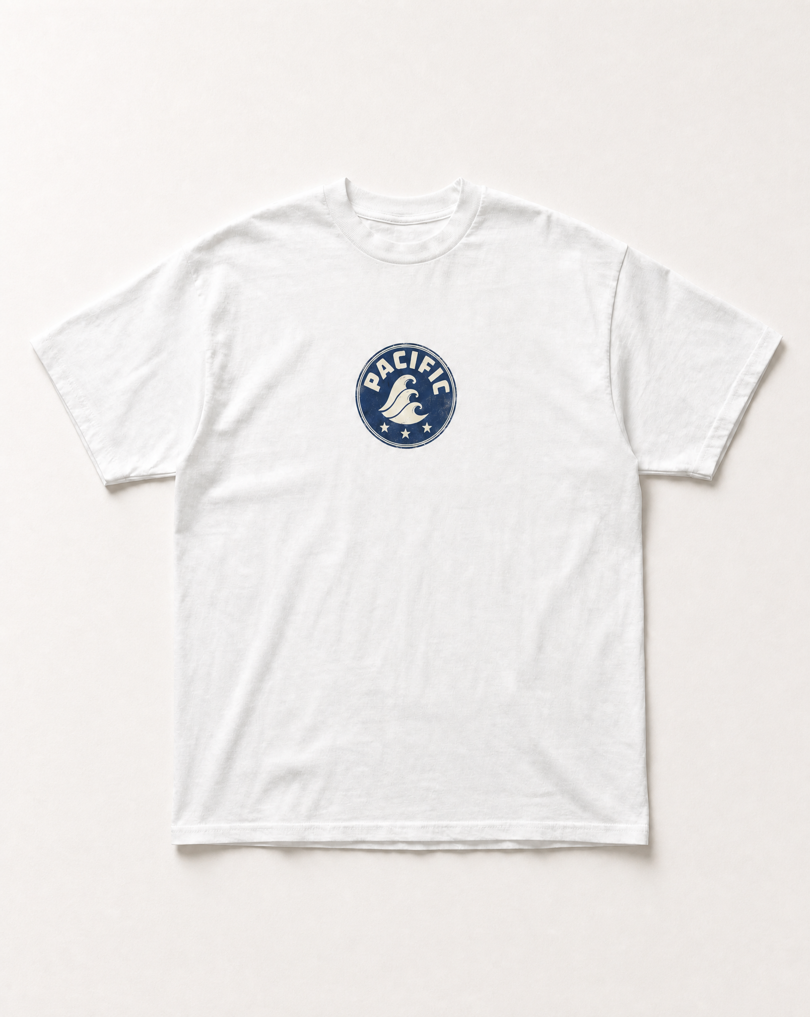 Pacific badge heavyweight tee