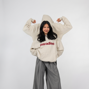 Paradise hoodie - detail view