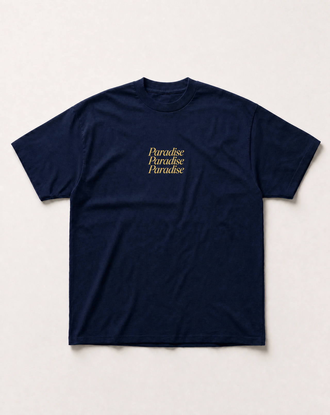 Paradise script heavyweight tee