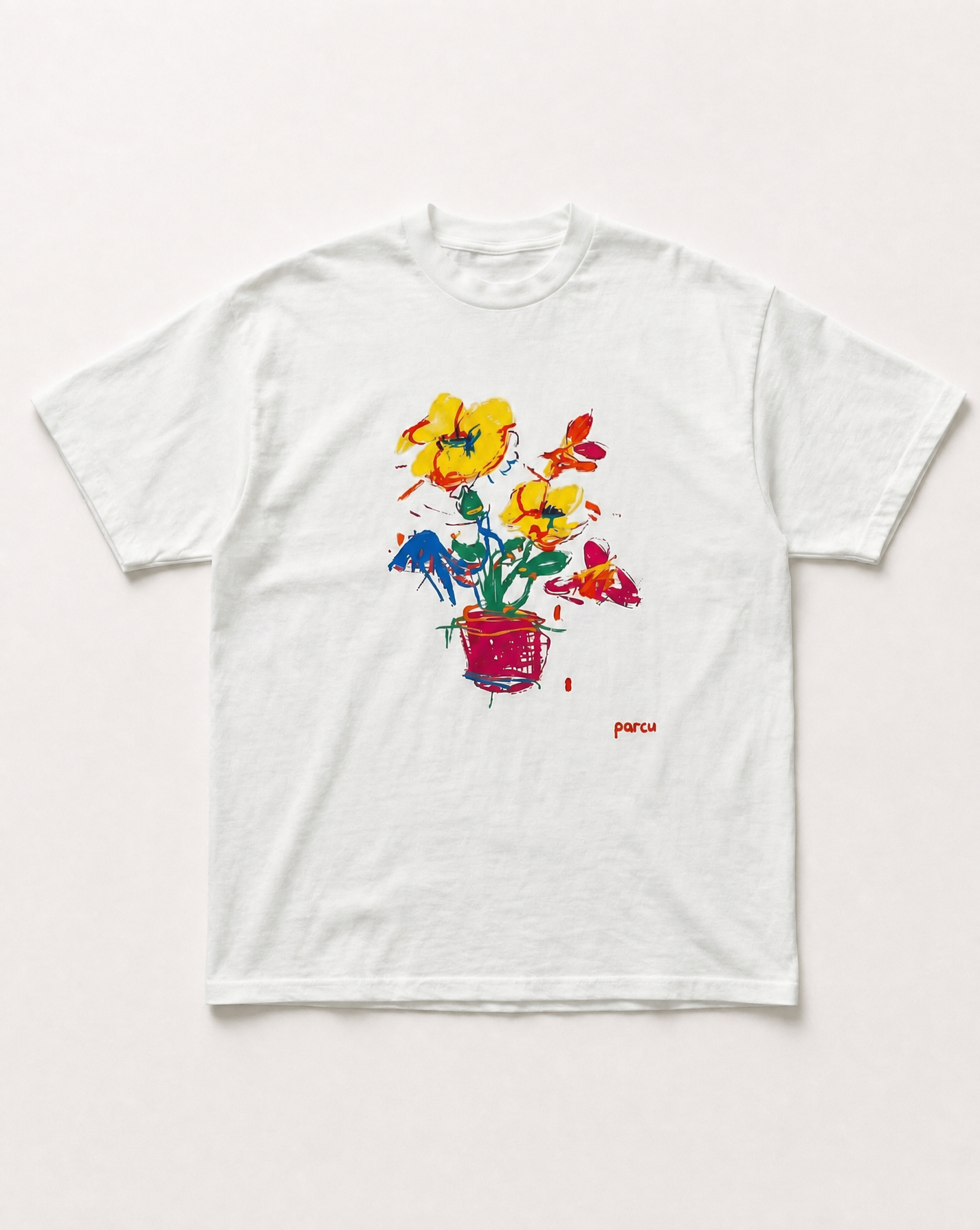 Parcu flower heavyweight tee