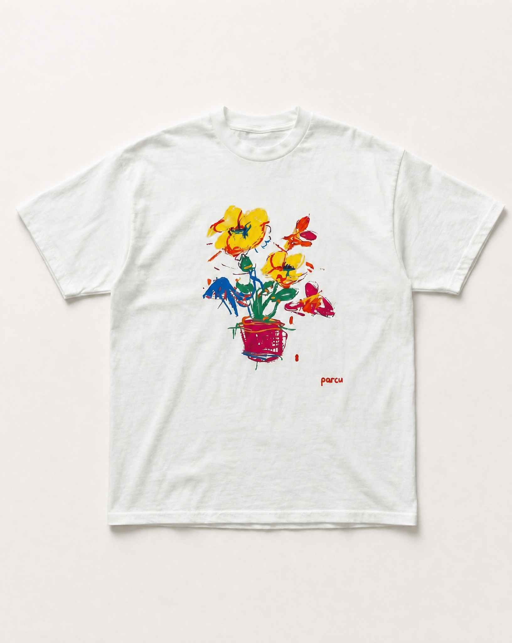 Parcu flower heavyweight tee