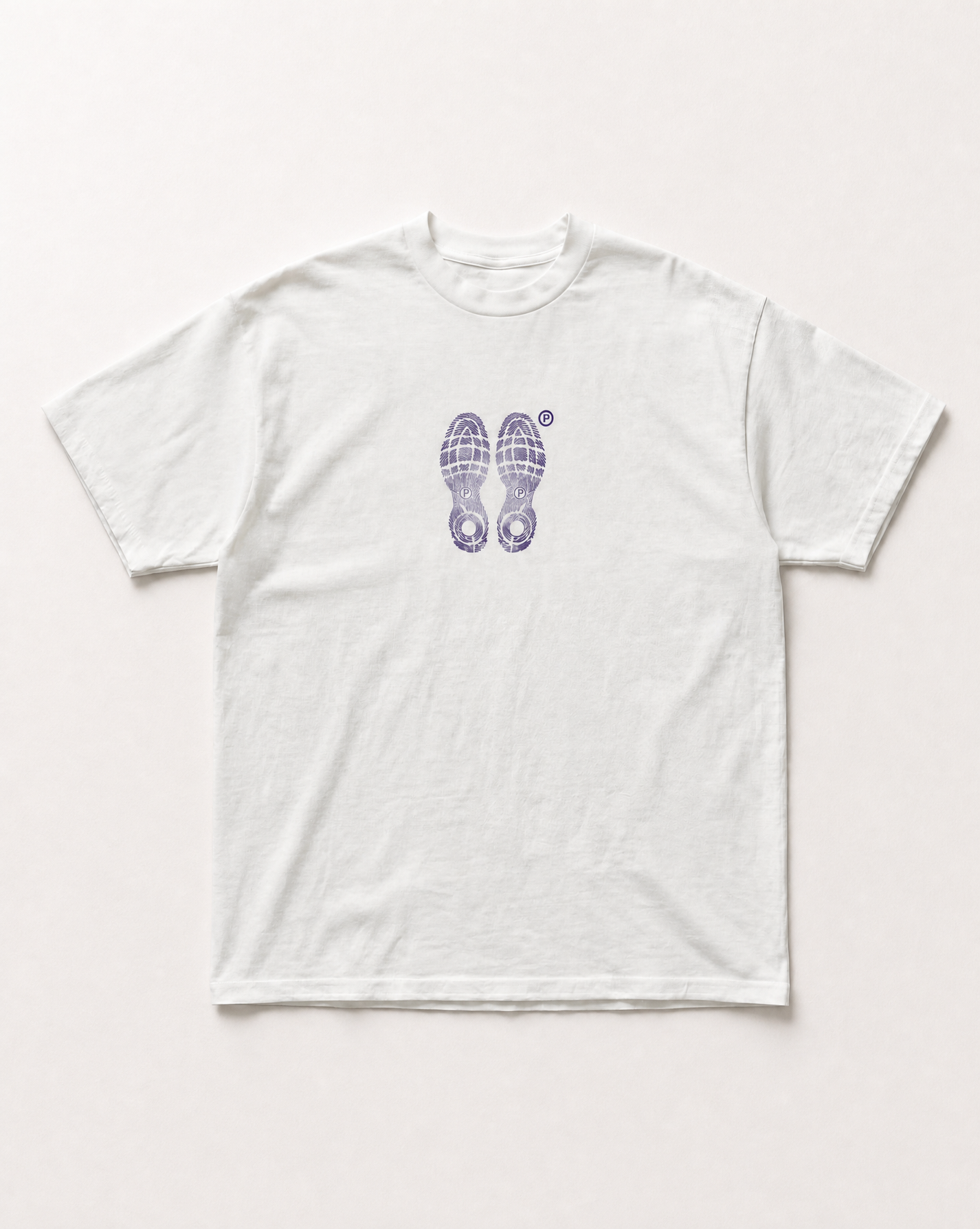 Parcu shoeprint heavyweight tee