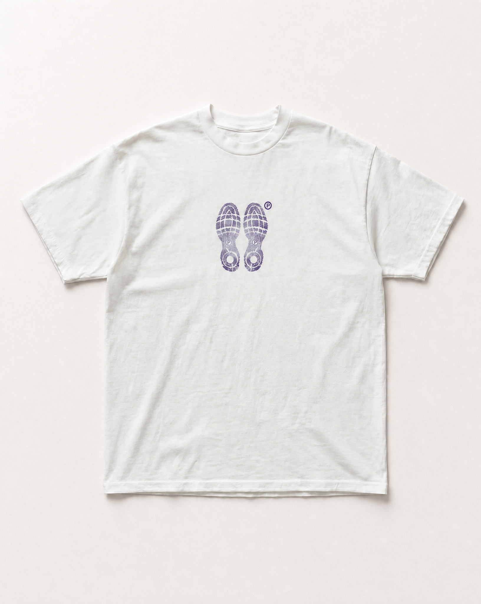 Parcu shoeprint heavyweight tee