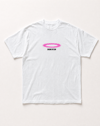 Blue halo heavyweight tee