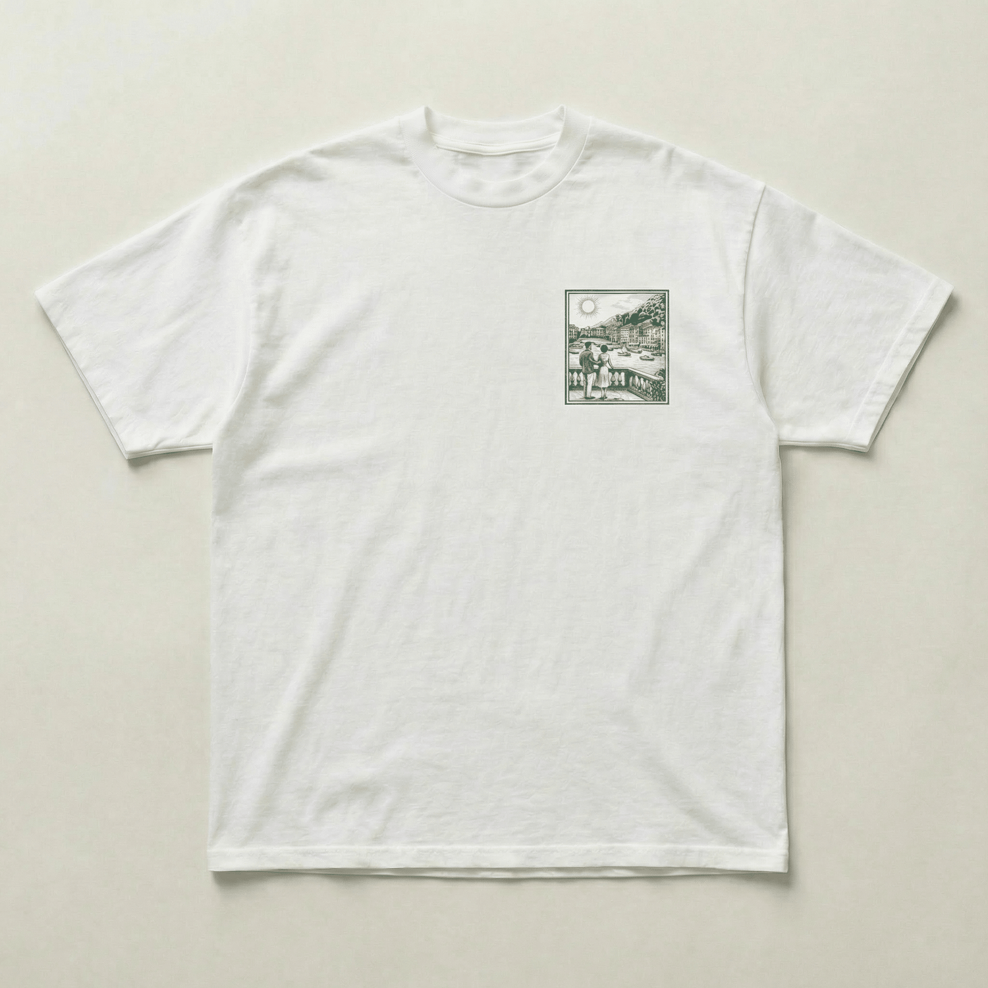 Portofino tee - back view