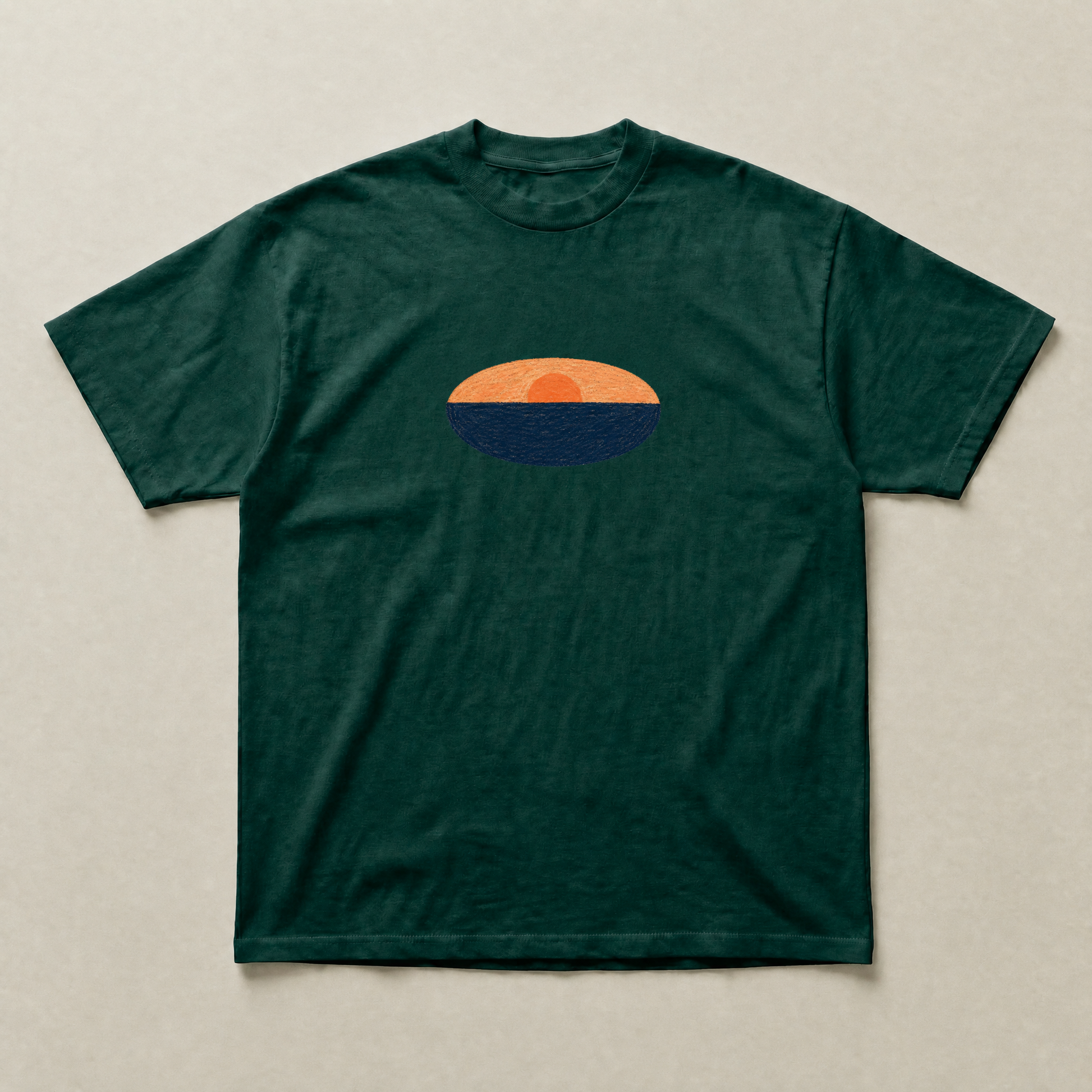 Quiet Sunset Heavyweight Tee PARCU quiet-sunset-heavyweight-tee-parcu