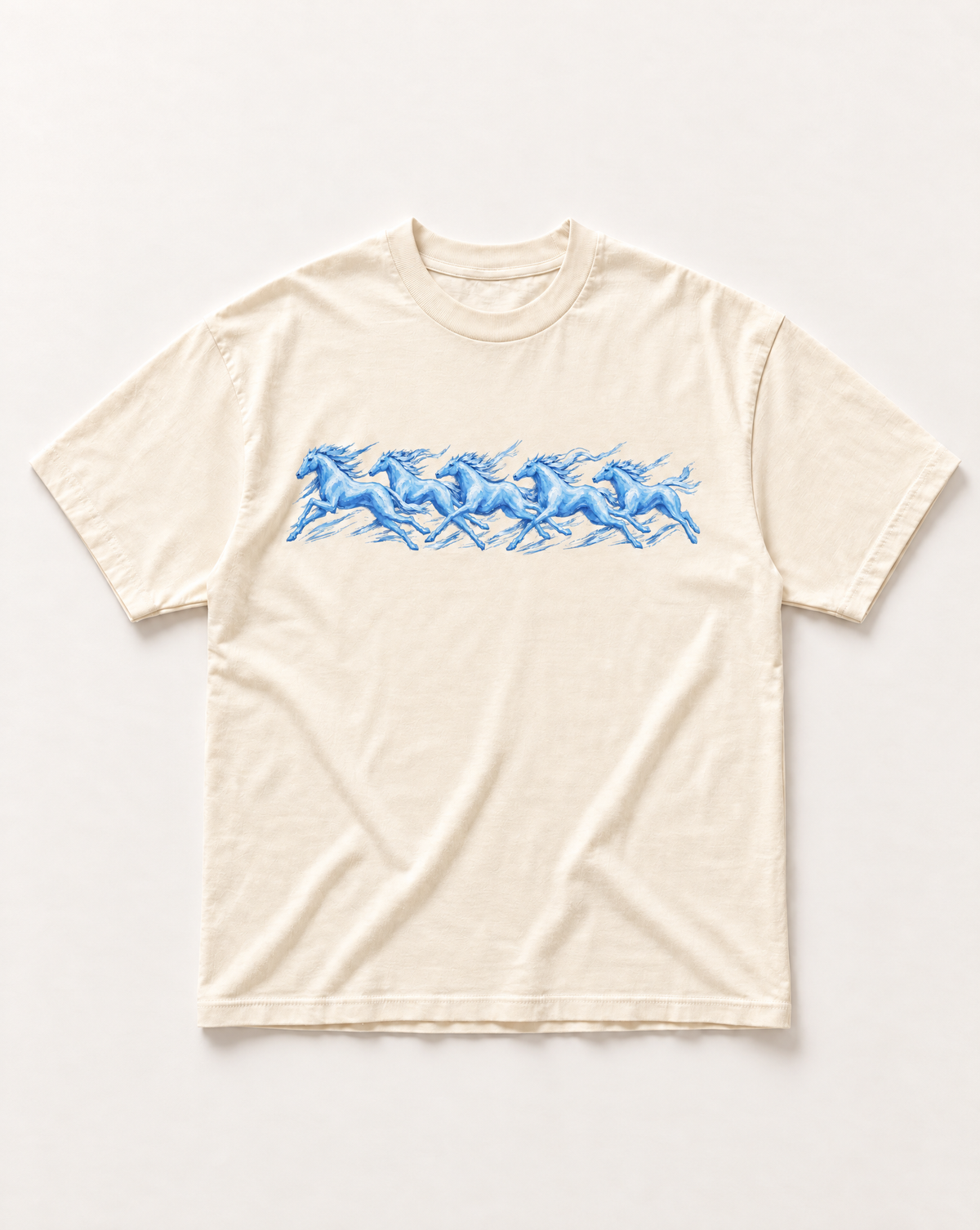 Cream Remuda heavyweight tee