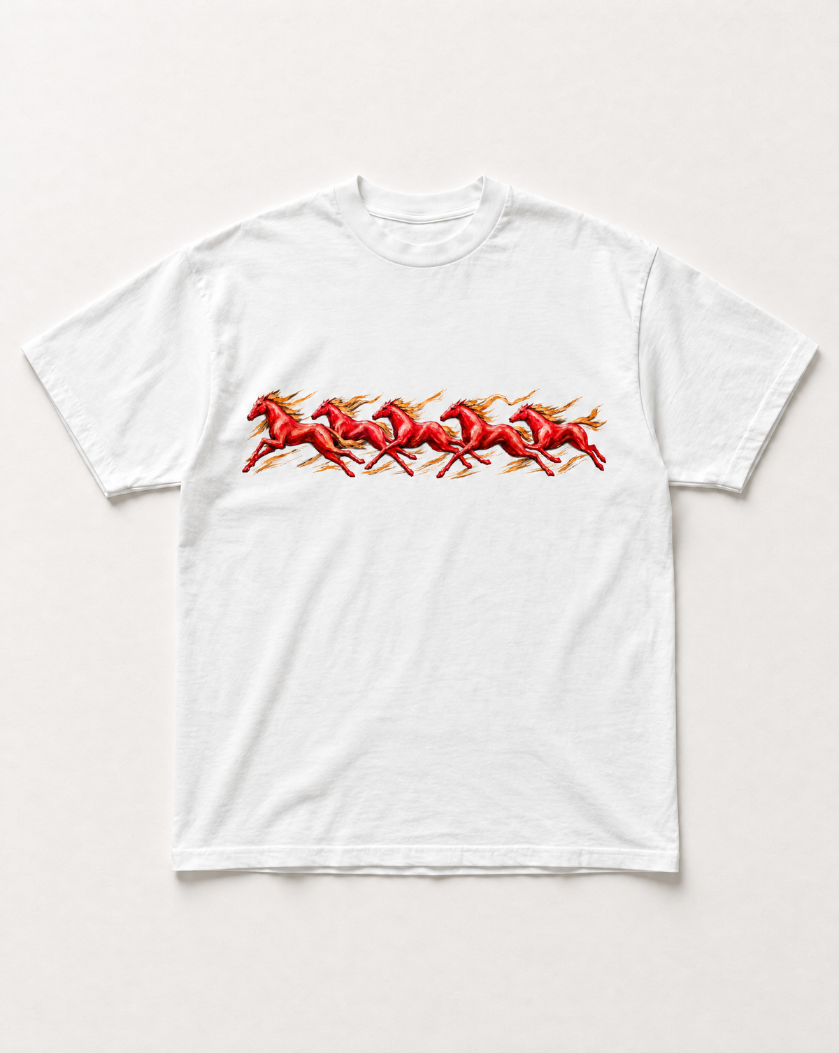 White Remuda heavyweight tee