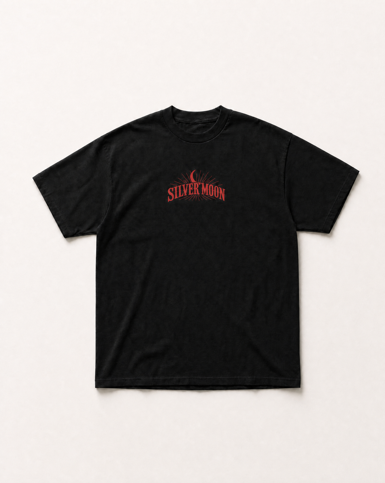 Silver moon heavyweight tee