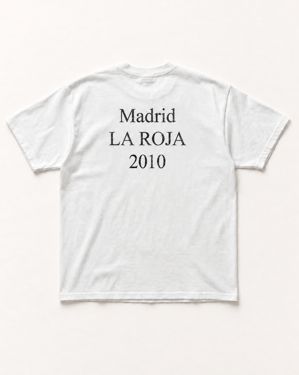 Spain heritage heavyweight tee - back